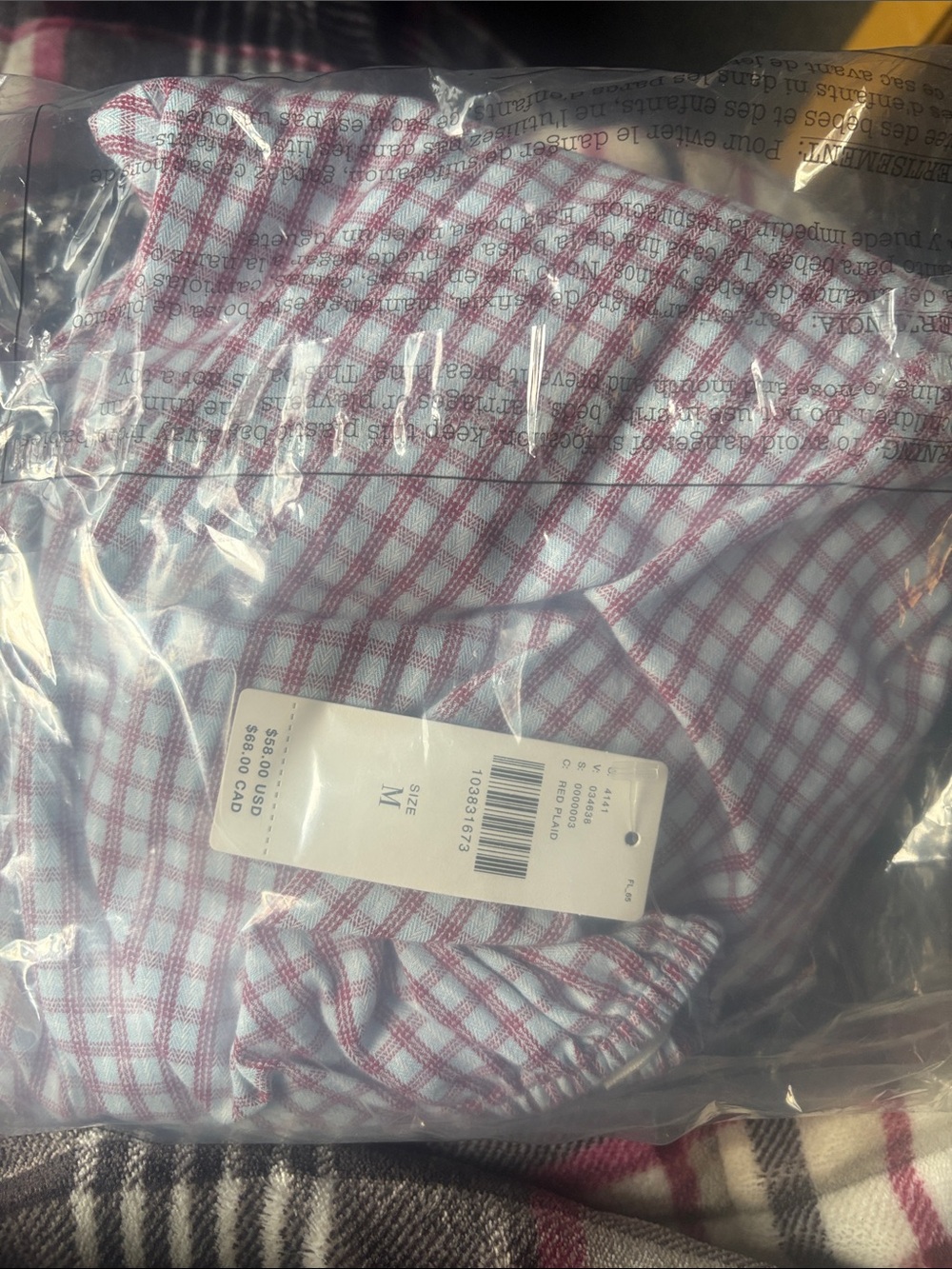 Lyrebird Short-Sleeve Flannel Button Down Crop top - Picture 7 of 7
